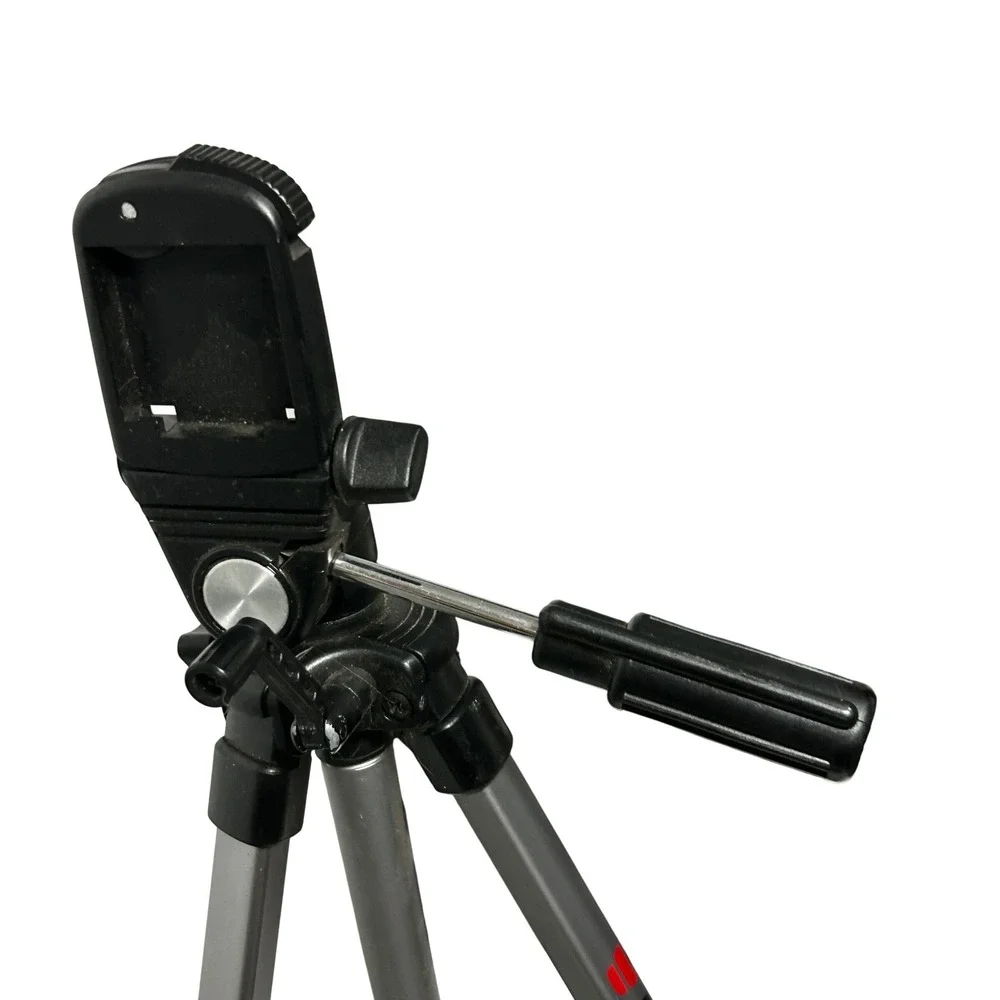 Ambico Camera Tripod Unisex OS Silver‎ Aluminum Adjustable Photography Stand